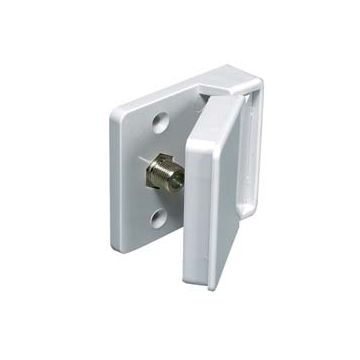 Winegard White Single Outdoor TV Receptacle