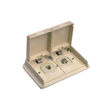 Winegard White Outdoor Telephone/TV Receptacle