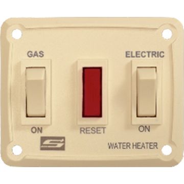 Suburban Gas/Electric Water Heater Cream Power Wall Switch