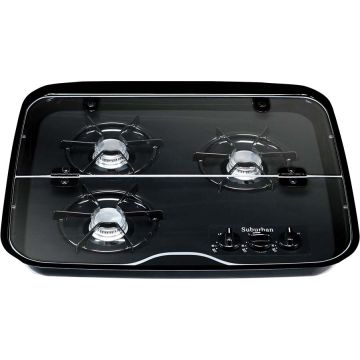 Suburban Glass 3 Burner Stove Top Cover