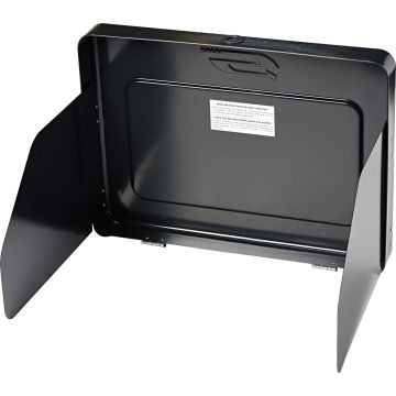 Suburban Two Burner Drop-In Cooktop Black Cover w/ Wind Guards