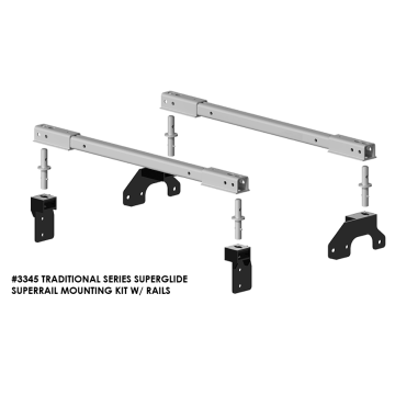 PullRite Traditional Series SuperRail 16K & 20K Mounting Kit for 1999-2010 Chevrolet/GMC 1500, 2500 & 3500 Trucks