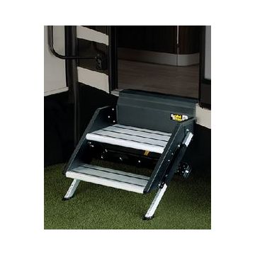 Lippert Components Premium 26" Double Entry Solid Step