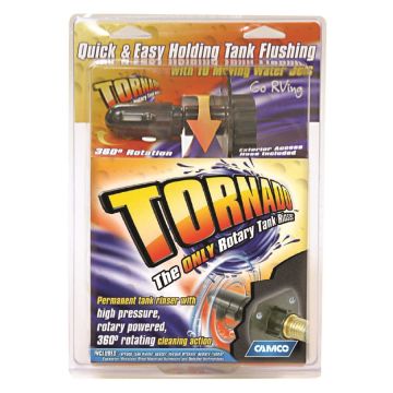 Camco Tornado Rotary Tank Rinser Kit with 6' hose