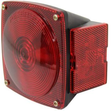 Peterson Mfg 440 Incandescent Stop Turn Tail Rear Trailer Light - Curb Side 