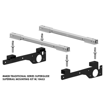 PullRite Traditional Series SuperRail 16K & 20K Mounting Kit for 2011-2019 Chevrolet/GMC 2500 & 3500 Trucks