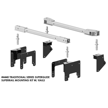 PullRite Traditional Series SuperRail 16K & 20K Mounting Kit for 2013 Dodge Ram 2500 Trucks
