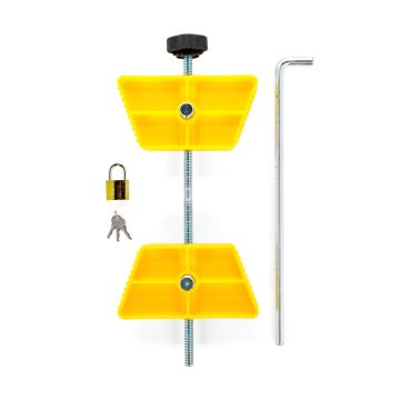Camco Wheel Stops with Lock 44642