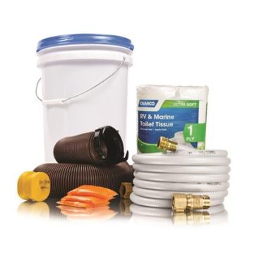 Camco Level 7 RV Starter Kit Bucket