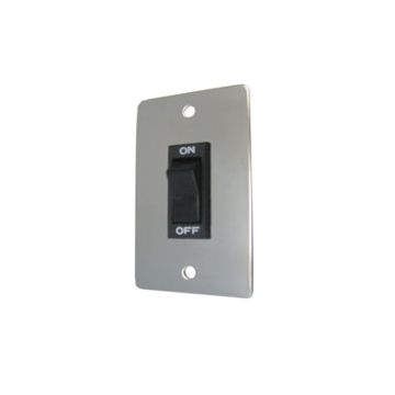 Chrome Rocker Wall Switch