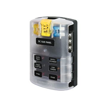 Blue Sea Systems 6 Circuit ST-Blade Fuse Block