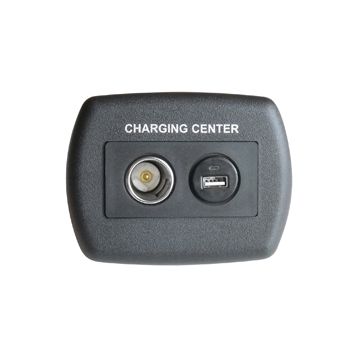 Valterra Black USB/12V Charger Wallplate