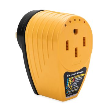 Camco Power Grip RV 50Amp 250V Circuit Analyzer Plug With Surge Protection ** ONLY 1 Left At This Price**