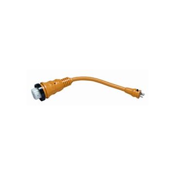 Park Power 50 Amp F to 15 Amp M RV Pigtail Adapter