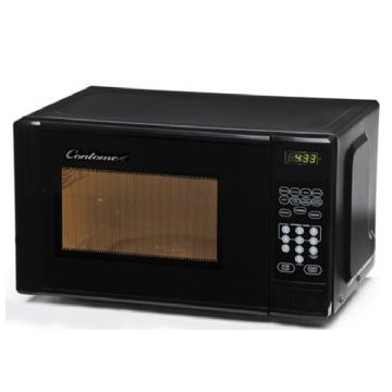 Contoure Black Space Saver Microwave Oven