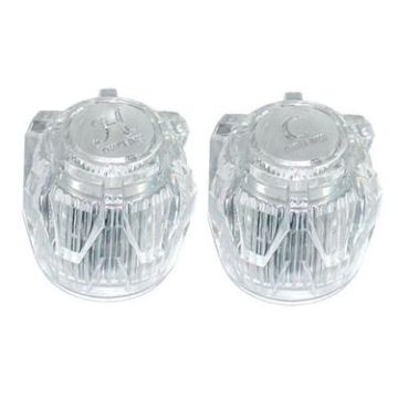 Phoenix Clear Acrylic Faucet Handles