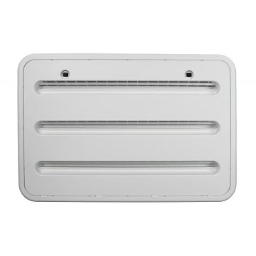 Dometic Americana DM 2652 Refrigerator 24" Polar White Sidewall Vent Assembly