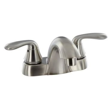Phoenix Products Brushed Nickel 2 Handle Low-Arc Hybrid Underbody Lavatory Faucet