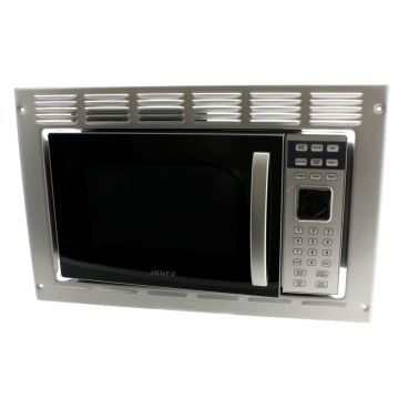 Advent Silver Built-In Microwave with Trim Kit