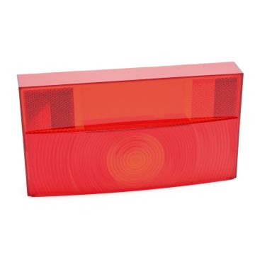 Bargman #91 Series Replacement Taillight Lens with License Viewer 34-91-708 Face