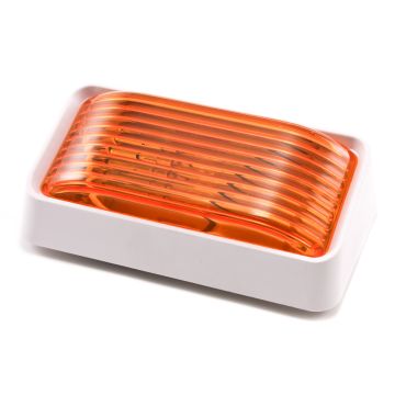 Bargman Compact White/Amber Porch Light 3178532