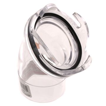 Camco 45° Clear Sewer Hose Adapter 54706