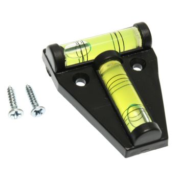Camco Black 2-Way Bubble T-Level
