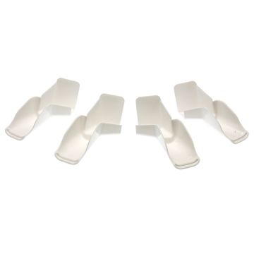 Camco White Gutter Spouts with Extensions
