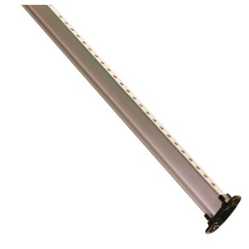 Carefree 56" Satin Lower Inner Main Arm with Black Carport Foot 