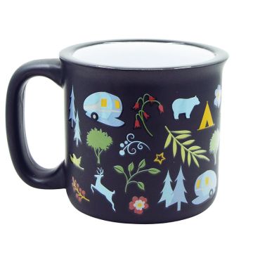 Camp Casual Ceramic Mug - Into the Woods