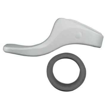 Thetford Aqua Magic ® Style II/ Aqua Magic ® Residence Low Profile Permanent Toilet Bone Flush Pedal Package
