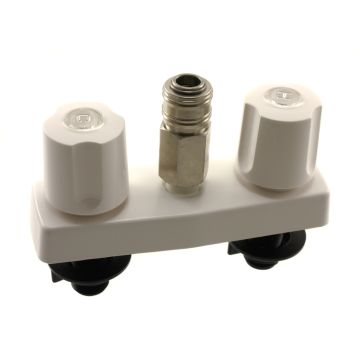 Phoenix Products Exterior Spray-Port Faucet with quick connect - 4" 