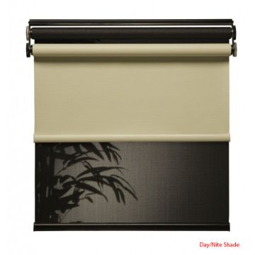 Irvine Shade and Door, Inc. Custom Slow-Rise Day and Nite Roller Shades