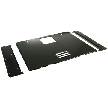 Dometic 6 Gallon Door Assembly Black Conversion Kit 94951 Front