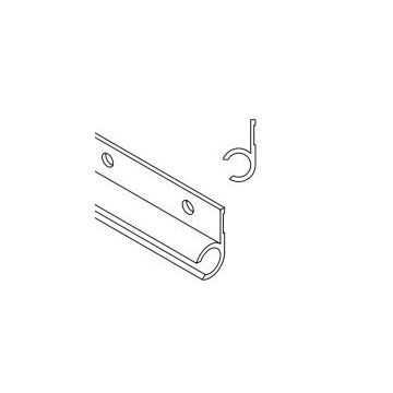 Dometic White 13' Awning Fabric Rail Kit