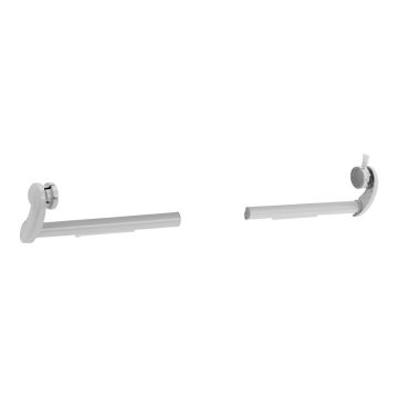 Dometic Tall Slide Topper Arms/Hardware Kit in Polar White