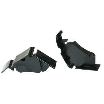 Dometic Oasis Elite Black Door Lead Rail Awning Caps 