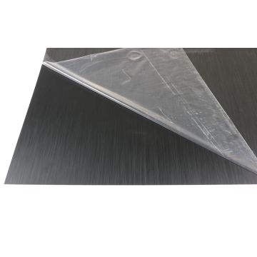 Dometic Refrigerator Brushed Black Steel Freezer Door Panel 
