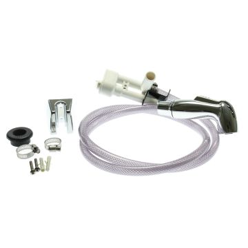Dometic Sealand Chrome Traveler Toilets Vacuum Breaker with Spray Kit
