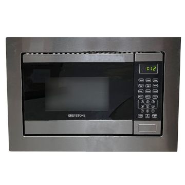 Greystone 0.9 Cubic Ft Stainless Steel Microwave Oven 107848 View 1