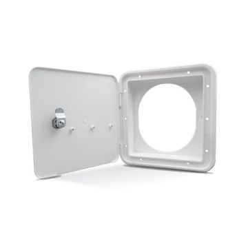 Thetford White Fuel Hatch with Door