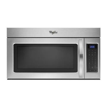 Whirlpool 1.7 cu.ft. Stainless Steel Microwave Hood Combination
