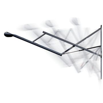 Carefree Adjustable Pitch 12V Travel'r Black Awning Arms Set