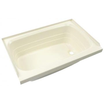 Lippert Components 54" x 27" Right Hand Drain Bathtub - White