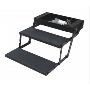 Lippert Components 24" Double Tread Lite® Power Step W/Switch, Harness