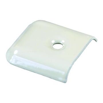 JR Products Side Molding End Cap Colonial White