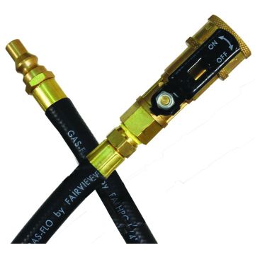 JR Products 72" Quick Disconnect 1/4" ID Propane Gas Hose