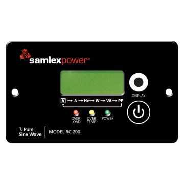 Samlex Remote Control for Use With Samlex America 3000 Watt Power Inverter Models