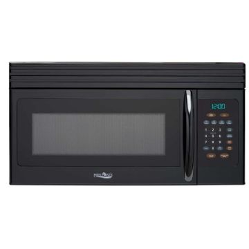 LaSalle Bristol High Pointe Black 1.6 Cu Ft Over the Range Microwave 
