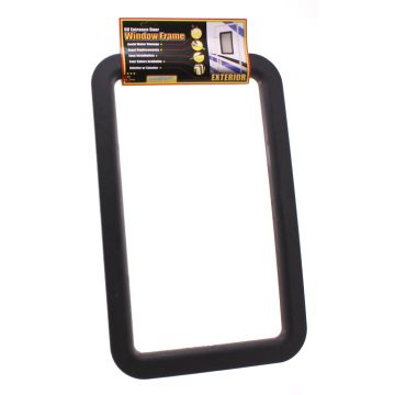 O.P. Black Exterior Window Frame 77008